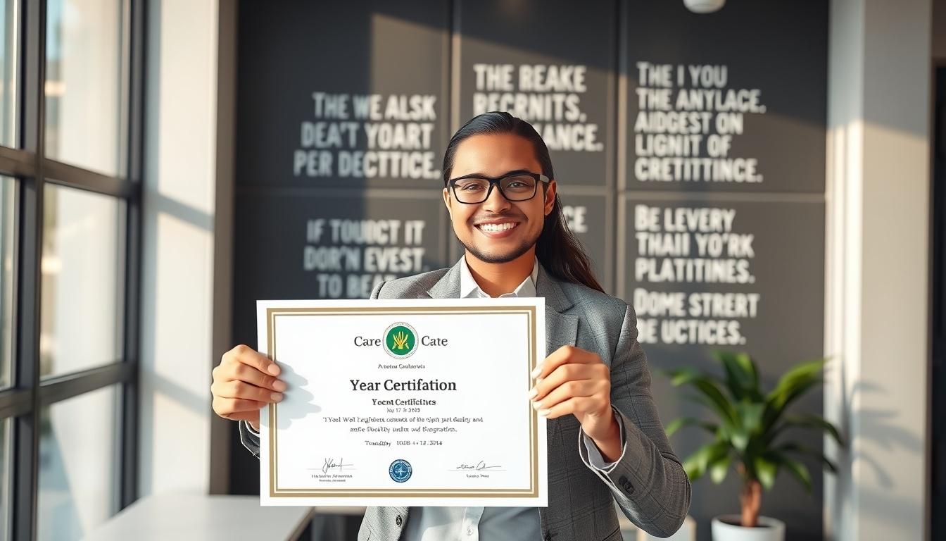 Achieve Certification